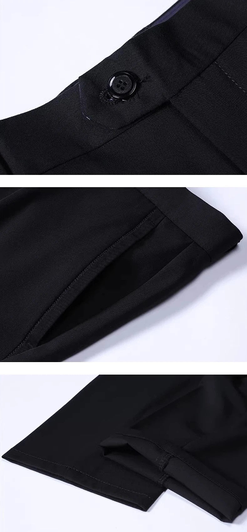 Straight Leg Business Trousers