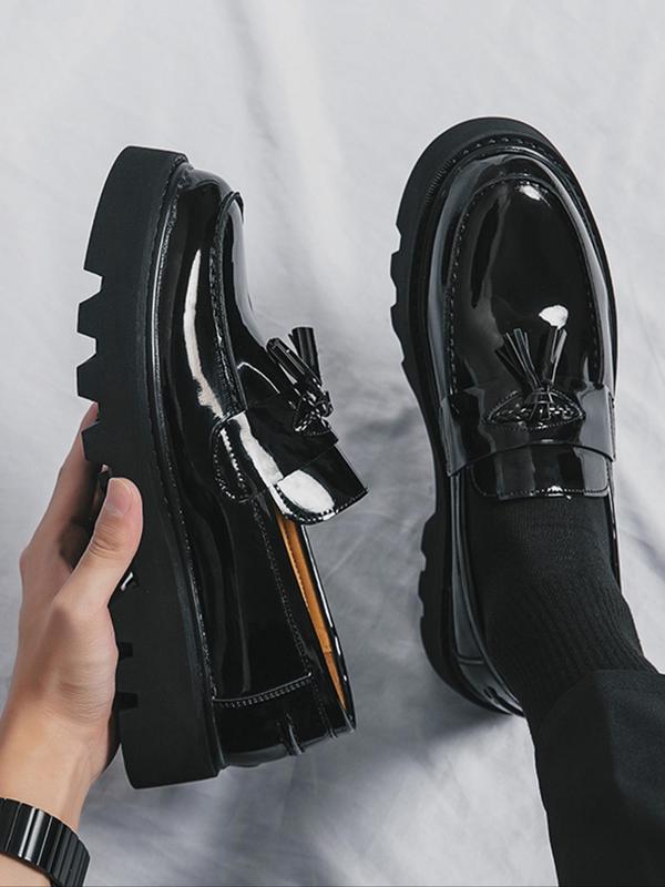 Men's Patent Loafers