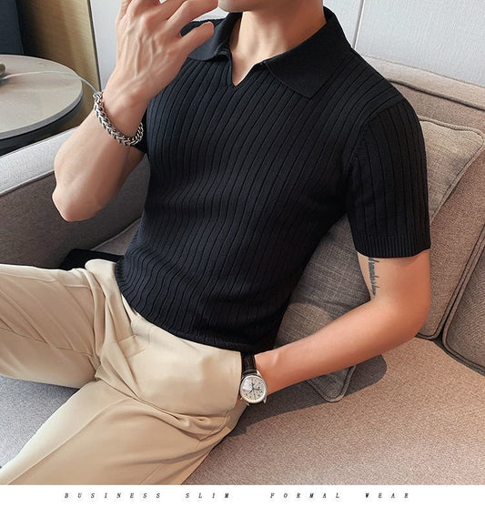 Legacy Knitted Muscle Polo