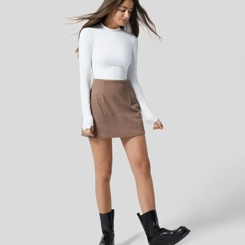 Soft Corduroy Mini Skirt™