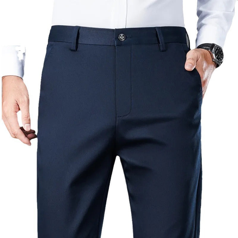 Straight Leg Business Trousers