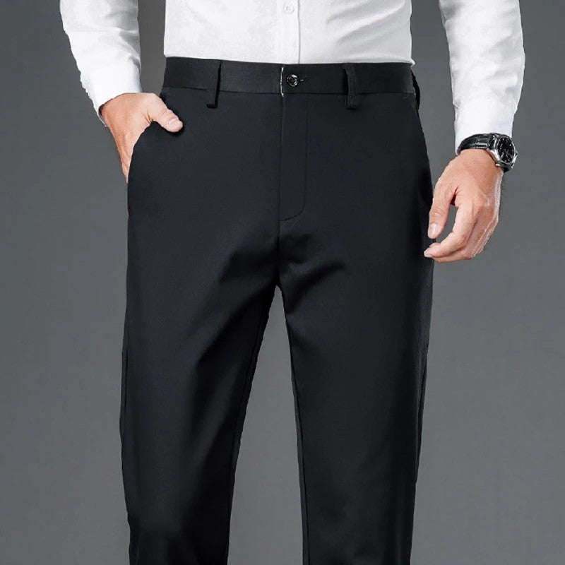 Straight Leg Business Trousers