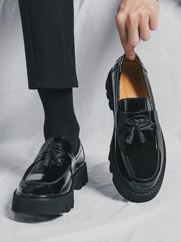 Men's Patent Loafers