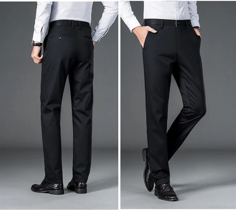 Straight Leg Business Trousers