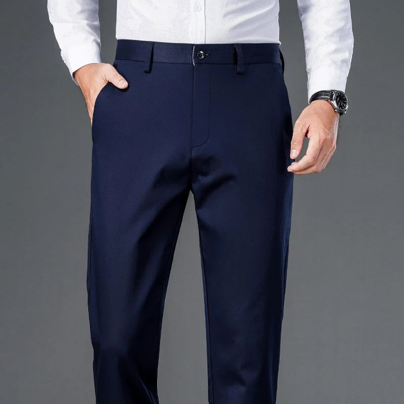 Straight Leg Business Trousers