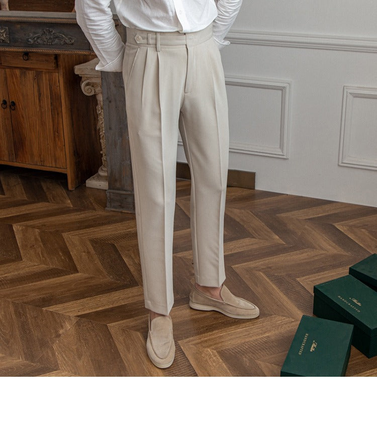 Legacy Pleated Trousers