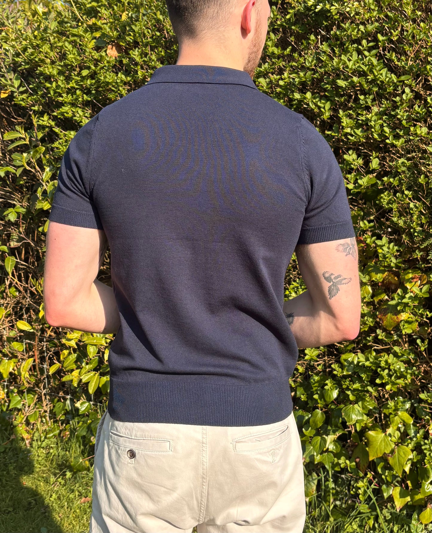 Legacy Knitted Muscle Polo