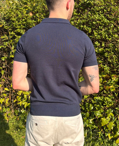 Legacy Knitted Muscle Polo