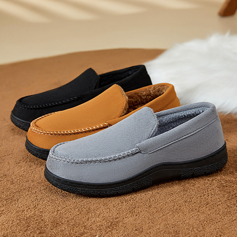 Furred Slipper Loafers