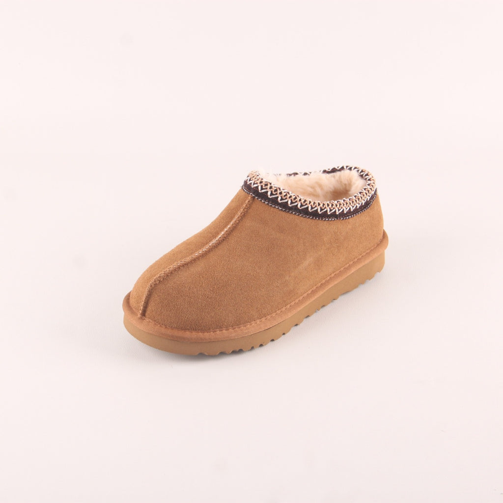 Faux Fur Lined Slippers