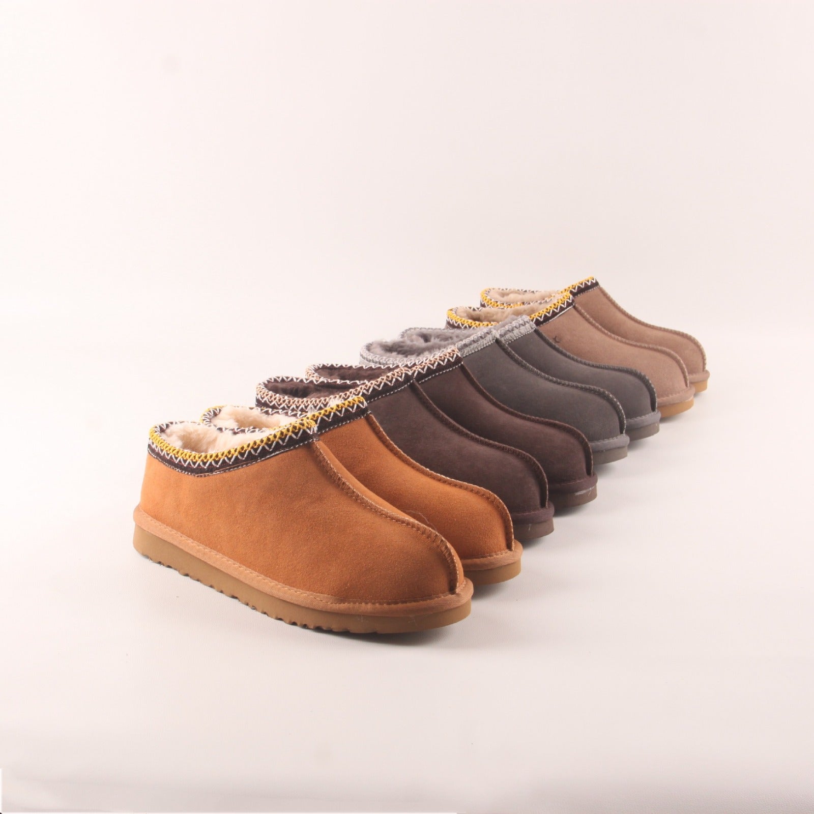 Faux Fur Lined Slippers