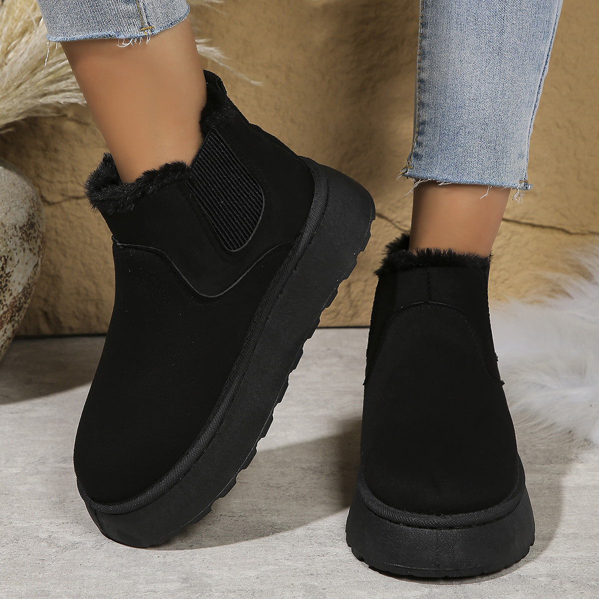 Women's Furred Cosy Boots
